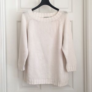 White Stag Sweater White Long Sleeves